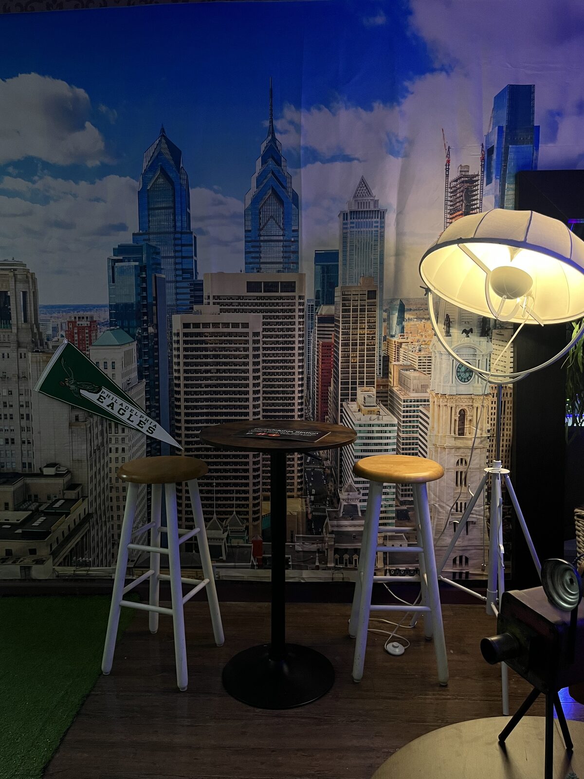  set at Master Media Group studio